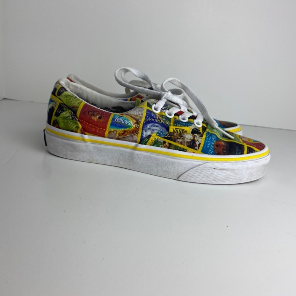 Vans SK8 LO Men's 4 Women's 5.5 National‎ Geographic Magazine Special Edition